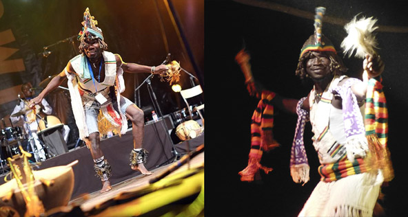 Beyiri COULIBALY et Tiawara KOITA : danse traditionnelle