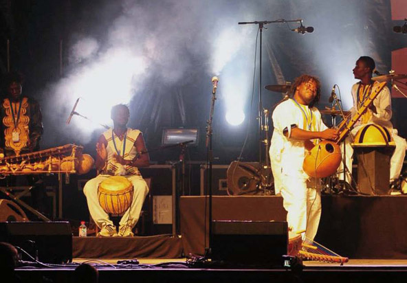 Ibrahim Keita et Nankama en concert